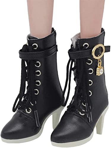 Uteruik Scarpe Bambola Stivali Tacco Alto Scarpe In Pelle Vestito Vestiti Set per 60 cm 1/3 BJD Bambola Suit Accessori Regalo