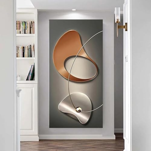 Toile d'art mural KEBIA de 90x180 cm sans cadre pour transformer facilement un grand mur vide