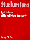 Öffentliches Baurecht - Frank Stollmann