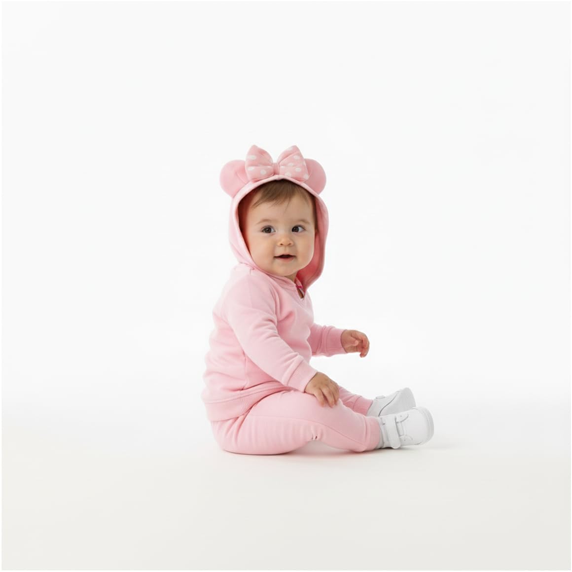 Disney Baby - Mädchen Mm Baby Mädchen Hoodie und Hose Set Koordiniertes Outfit (2er Pack)