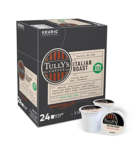 �i3��x24�j�L���[���O �^���[�Y �C�^���A�����[�X�g 72�� / Keurig Tully's Italian Roast Extra Bold Coffee (Total 72ct) [���s�A���i]