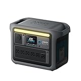 Anker SOLIX C1000 Portable Power Station, 1800W (Peak 2400W) Solar Generator, Full Charge in 58 Min, 1056wh LiFePO4 Battery for Home Backup, Power Outages, and Outdoor Camping (Optional Solar Panel)