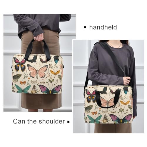 Funda para portátil ALAZA con estampado mariposa 13-15.6 pulg miniatura 2