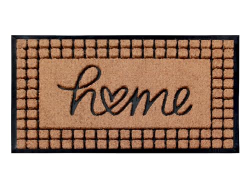 A1 Home Collections Entrance Door Mats, 24" x 39", Durable