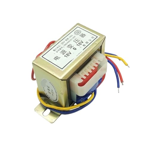 Transformateur 220V double 18V 30W EI66x32 réduction du bruit