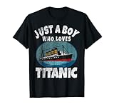 Envíe solo un niño que ama el barco Titanic Boat Titanic Boys Toddler