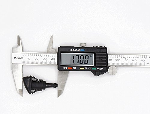 2 Pack Windshield Wiper Washer Nozzle Spray Jet Kit Fit For 2001-2010 Chrysler Pt Cruiser, 2005-2010 Chrysler 300,2006-2010 Dodge Charger, 2007-2013 Dodge Journey, 2007-2012 Dodge Caliber #TOP4