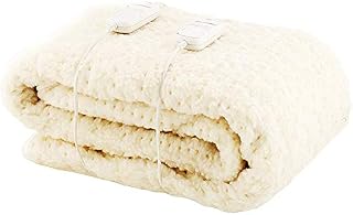 Monogram by Beurer Komfort Heated Mattress Cover - Dual Control | Fully fitted with deep elasticated skirt | Machine washable | 6 temperature settings | Extra soft & breathable | Super King 180x200cm