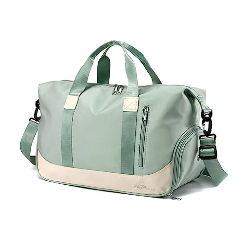 VUUDH Reisetasche 20 L – Leicht & Weich, Mit Laptopfach, Nassfach Und Verstellbarem Gurt