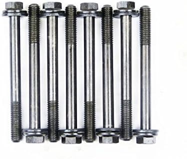 DETOTI Full Head Gasket Set Head Bolts Compatible with 1989-1997 Geo Metro Chevy Sprint Metro 1.0L I3 Engine Code G10 Graphite Silicone Sealant