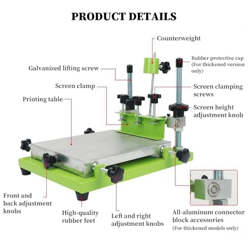 Machine d'impression manuelle à écran plat pour vos projets sur tissu - 7