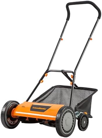 LawnMaster LMRM1801 Push Reel Lawn Mower - Thumbnail 3