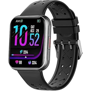 Smart Watch Fitness Tracker, with Heart Rate Sleep Monitor, Blood Pressure spo2 Men and Women’s Sports Smart Watch iOS Android Edition