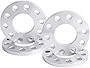 ZHTEAPR 4pc 12mm 1/2' Universal Forged 5Lug Wheel Spacers 5x108 5x110 Compatible with Ford Jeep-Jaguar-Chevrolet for HHR Malibu Omega Zafira Renegade KL MP Taurus Transit Connect XJ