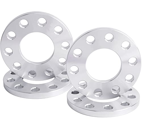 ZHTEAPR 4pc 12mm 1/2" Universal Forged 5Lug Wheel Spacers 5x108 5x110 Compatible with Ford Jeep-Jaguar-Chevrolet for HHR Malibu Omega Zafira Renegade KL MP Taurus Transit Connect XJ