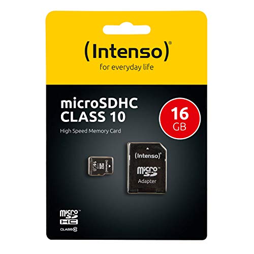 Intenso microSDHC 16GB Clase 10 (3413470)