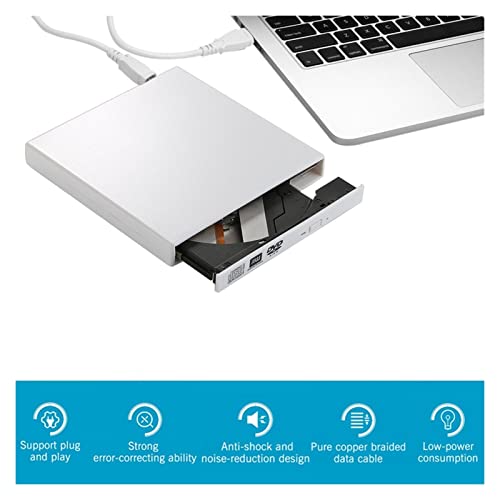 Lecteur CD-RW externe USB解决无光驱问题 Graveur portable blanc PC - 5
