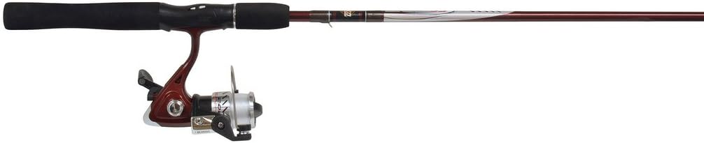 Zebco 202ステンレススチールスピン602M釣り竿とリールコンボ。