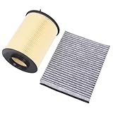 Apdale Engine Air Filter and Cabin Air Filter Compatible with Ford Escape 2013-2019 Focus 2012-2018