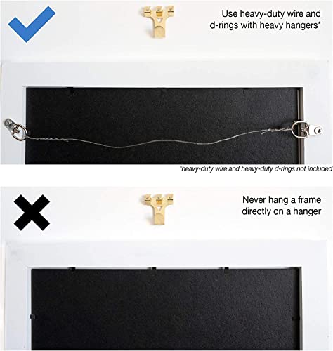 Image of Picture Hanging Kit Includes Hooks, Nails, Wire, Screw Eyes, Sawtooth Hooks for Wall Art Mounting, Heavy Duty, Hardwire, 260pcs