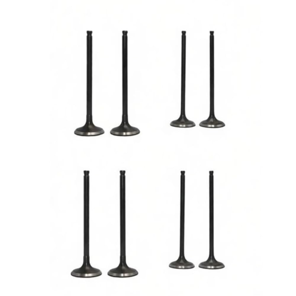 Intake Exhaust Valve Stem Kit Fit for Kawasaki ER-6n ER650 650R EX650 2006-2016 Motorcycle Engine Replacement Parts(8PCS)