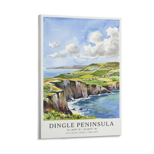Impression Dingle Peninsula de qualité supérieure pour une decoration de chambre haut de gamme 30x45