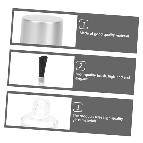 Bouteilles de vernis à ongles en verre étanches pour vos créations DIY nail art de manucure