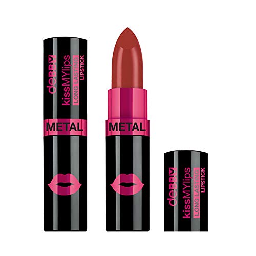 Debby Kissmylips Longlasting Metal Lipstick 17, 60 g (Confezione da 1)