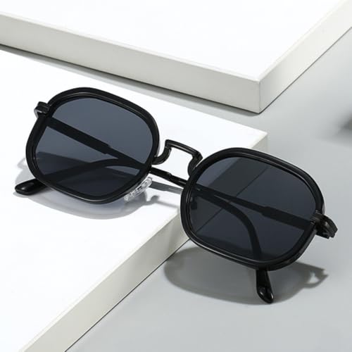 Lunettes de soleil dégradées rétro UV400 pour hommes et femmes - 2