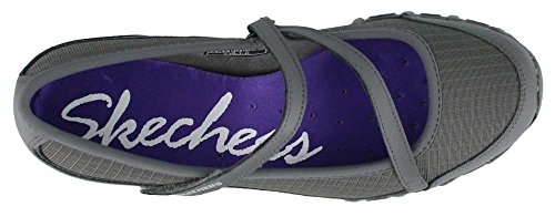 Skechers Skechers Bikers Impromptu Womens Mary Jane Shoes Charcoal 5.5