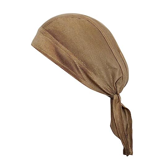 Cottrise Sikh Religious Patka Headwear Sweat Wicking Doo Rag Cooling Dew Rag Helmet Liner Hat Large Motorcycle Head Wrap Bandana Skull Caps for Men and Women