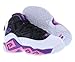 Fila Mb Night Walk Girls Shoes Size 7, Color: Black/White/Purple