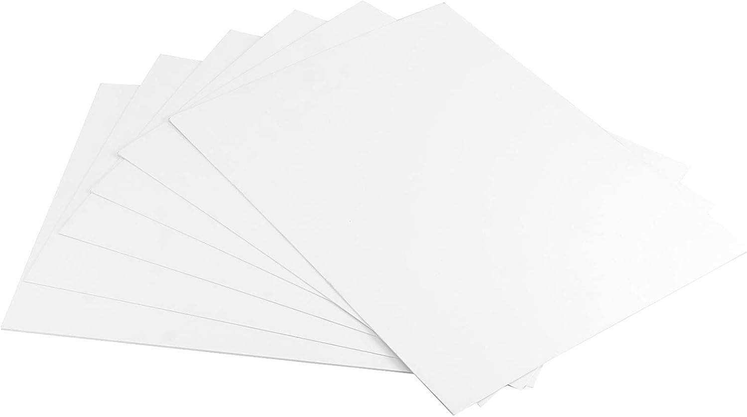 SHEUTSAN 50 Sheets 11.6 x 15.5 Inches 30 pt White Chipboard, Large White Chipboard Sheets, Medium Weight Chipboard for Crafts, Arts Projects, Backing Boards, Frames