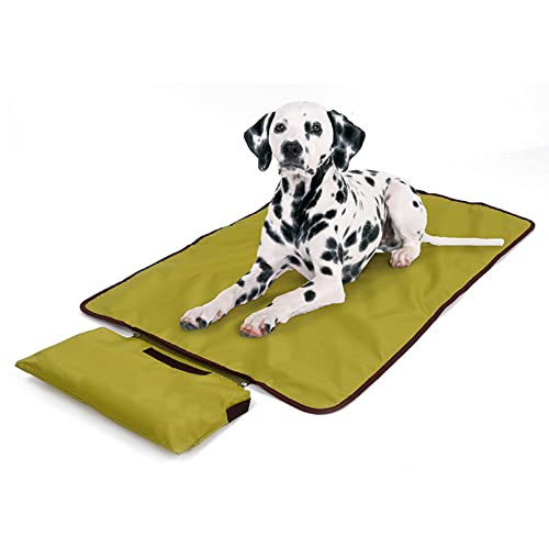 Zjyufy Tapete portátil para perros, cama impermeable para perros, manta de viaje para perros pequeños, medianos y grandes