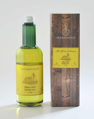 MODERN NOTES(モダンノーツ) ワインコレクションリードディフューザー詰替用リフィル (375ml/スティック別売り) (2009 MIMOSA)