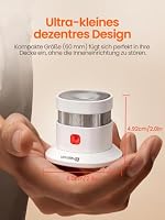 Heiman Zigbee 3.0 Rauchmelder HS1SA-E Plus, Feuermelder mit Magnethalterung – Ansicht 4