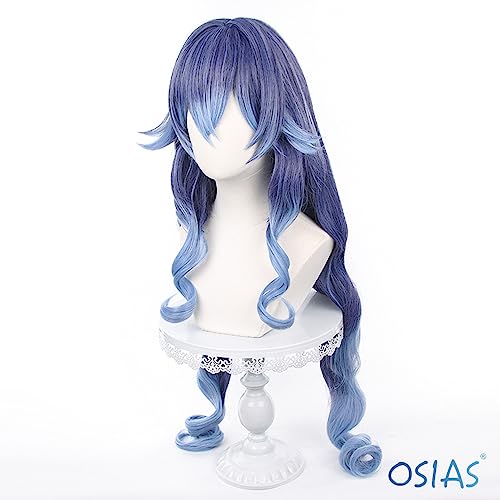 Layla Cosplay Wig Game Genshin Impact Cosplay Wig, Layla Wig - Image 3