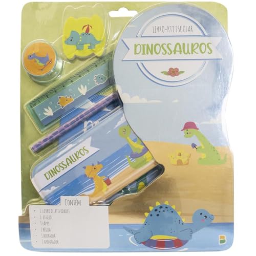 Livro Escolar: Dinossauros: