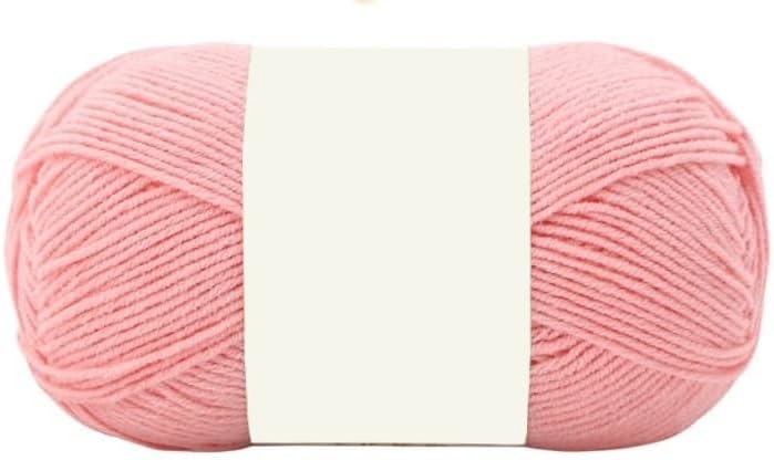 5 Rolls 40g 3-Ply Cotton Blend Yarn for Crocheting Craft Cord 120m(66)