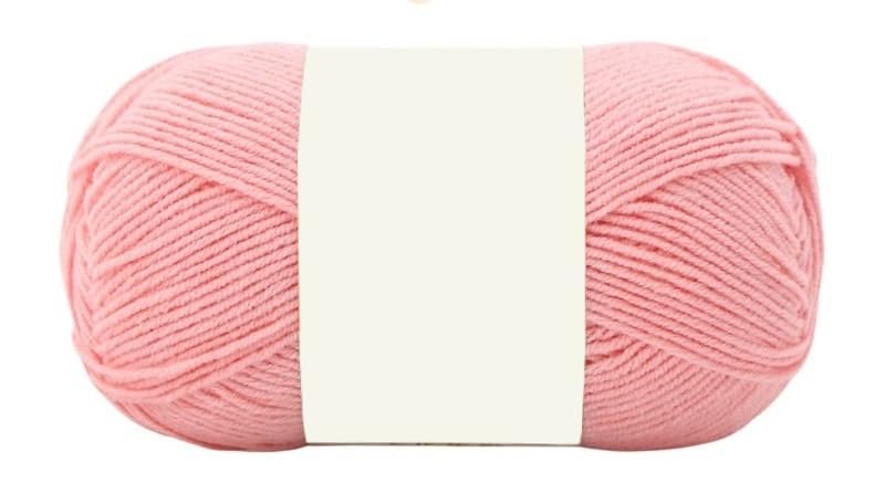 Fil mélangé coton à 3 épaisseurs pour crochet, lot de 5 rouleaux de 120m