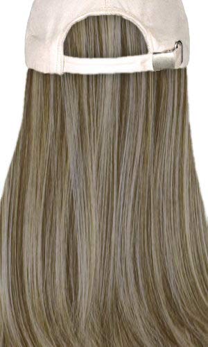 Henry Margu (Long Hat Beige - Synthetic Baseball Cap Wig in 24H18