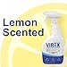 VIREX Diversey CBD540540 All Purpose Liquid Disinfectant Cleaner- Kills 99.9% of Germs and Eliminates Odors, Lemon Scent, Ready-to-Use Spray, 32-Ounce (Pack of 4)