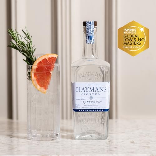 Hayman's London 0% | Alcohol Free Spirit | Juniper, Citrus & Spice | For the Perfect Alcohol-Free G&T | 70cl - Image 3