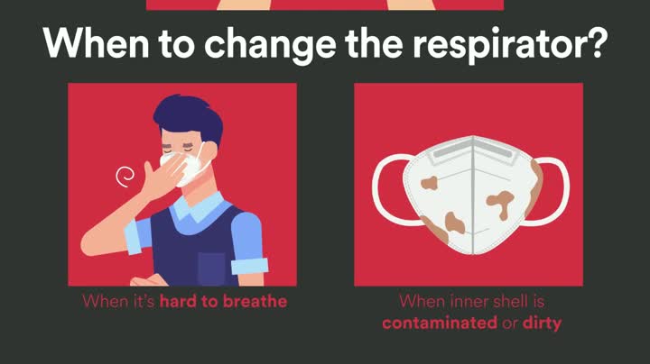 3M 9004GV Anti Pollution Mask (Pack of 3, Grey)