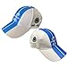 Carroll Shelby® Super Snake White and Blue Cap Hat - Two Stripe Shelby Cobra Design Racing Performance Hat | Officially Licensed Product | One-Size Fits All | Adjustable Closure