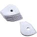 Gejoy Mask Filter Cotton Sheet for Cycling Dust Prevention Mask, Activated Carbon Filtration Air Filter for Outdoor Activities (14 Pieces)