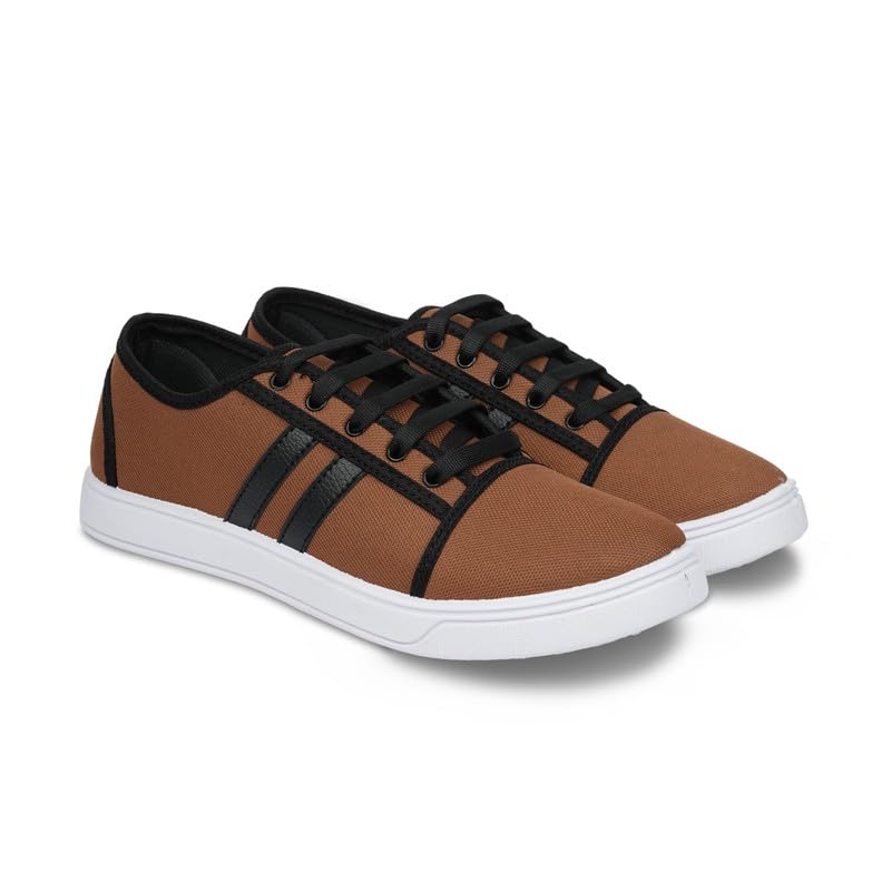 Image of Classic Black Sneakers for Men - Stylish & Comfortable Casual Shoes