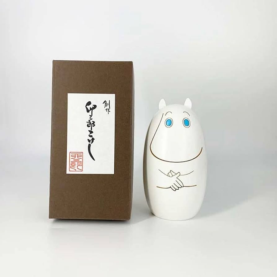 MOOMIN × 卯三郎こけし　２つセット Amazon | 卯三郎こけし×MOOMIN ムーミン USK040001 国内正規品