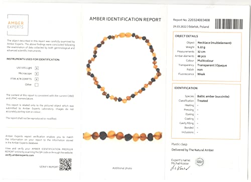 Baltic Amber Bracelet For Adults - Elastic Band - 7 Inches - Amber Jewelry - Handmade Baltic Amber Bracelet Made Of Multicolor Polished Baltic Amber Beads (Cherry/Lemon) #TOP6