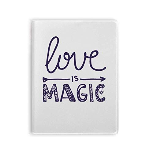 Journal intime Love Is Magic carnet d'écriture et cahier de notes ligné
